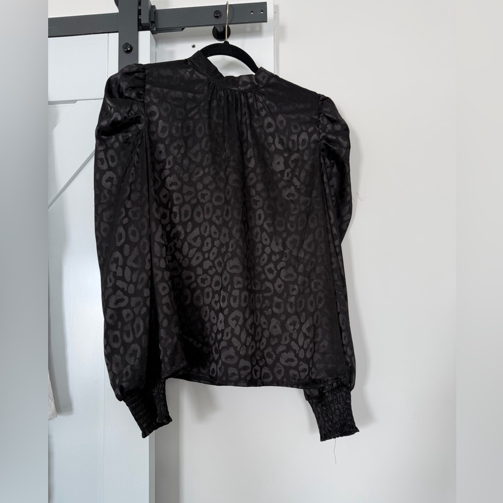 Leopard Print Blouse